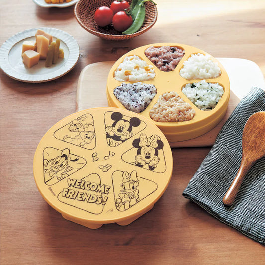 【Order】Disney 6-grid japanese rice ball mould onigiri mould