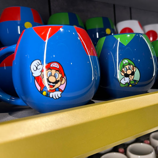 【訂貨】USJ 任天堂世界 陶瓷水杯 - Mario / Luigi