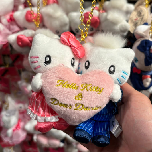 【訂貨】USJ Hello Kitty & Dear Daniel 掛飾公仔