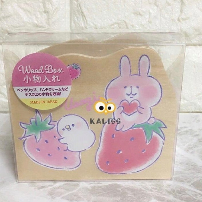 [In stock] Kanahei wood storage box - Strawberry