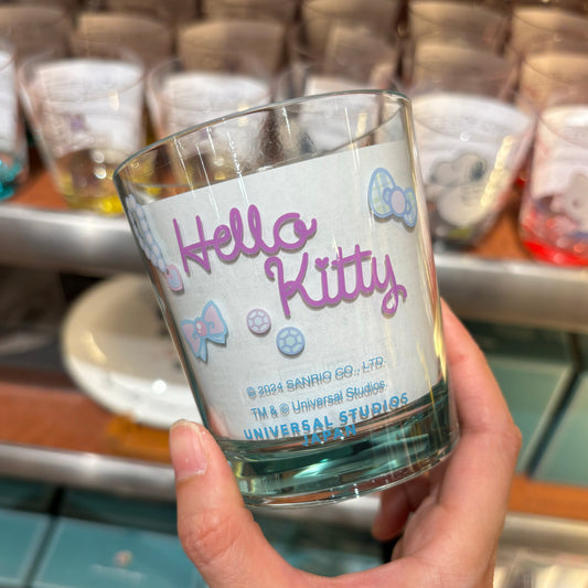 【訂貨】USJ Hello Kitty 膠水杯（粉藍）