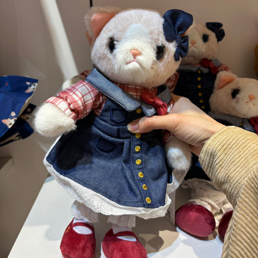 【Order】USJ Hello Kitty & Tiny Chum Vintage Style Plush Doll
