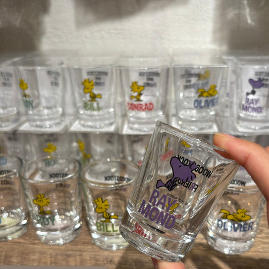 【Order】Woodstock Nest Mini Glass Cup (Multiple Characters)