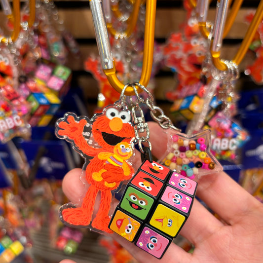 【訂貨】USJ 芝麻街 Elmo 扭計骰 鑰匙扣