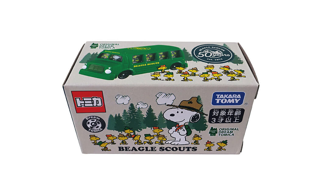 【Order】Snoopy Town Limited Edition Tomica BEAGLE SCOUTS