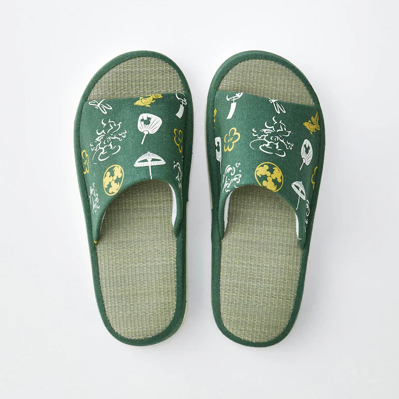 【Order】Disney Tatami Rush Grass Home Slippers