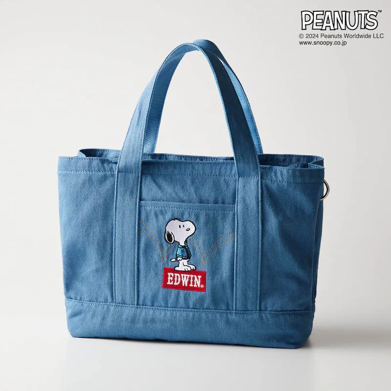 【Order】Snoopy x EDWIN Denim Tote Bag