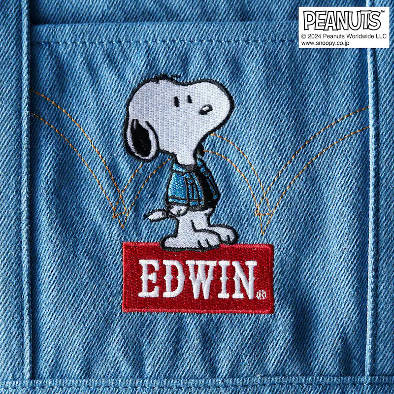 【訂貨】Snoopy x EDWIN 牛仔手提袋