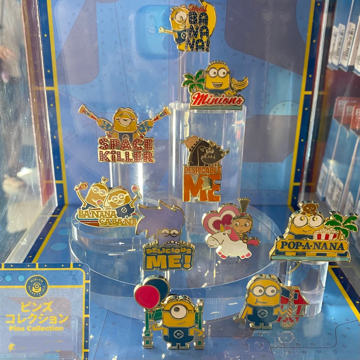 【訂貨】USJ Minions Pins Collection 襟章（隨機抽）