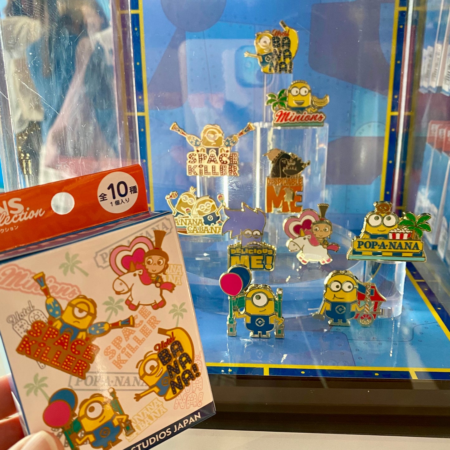 【訂貨】USJ Minions Pins Collection 襟章（隨機抽）