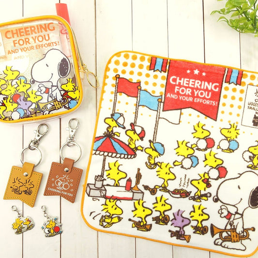 Woodstock Fair「CHEERING FOR YOU AND YOUR EFFORTS!」- 透明Pouch / Charm Set / 鑰匙扣 /毛巾