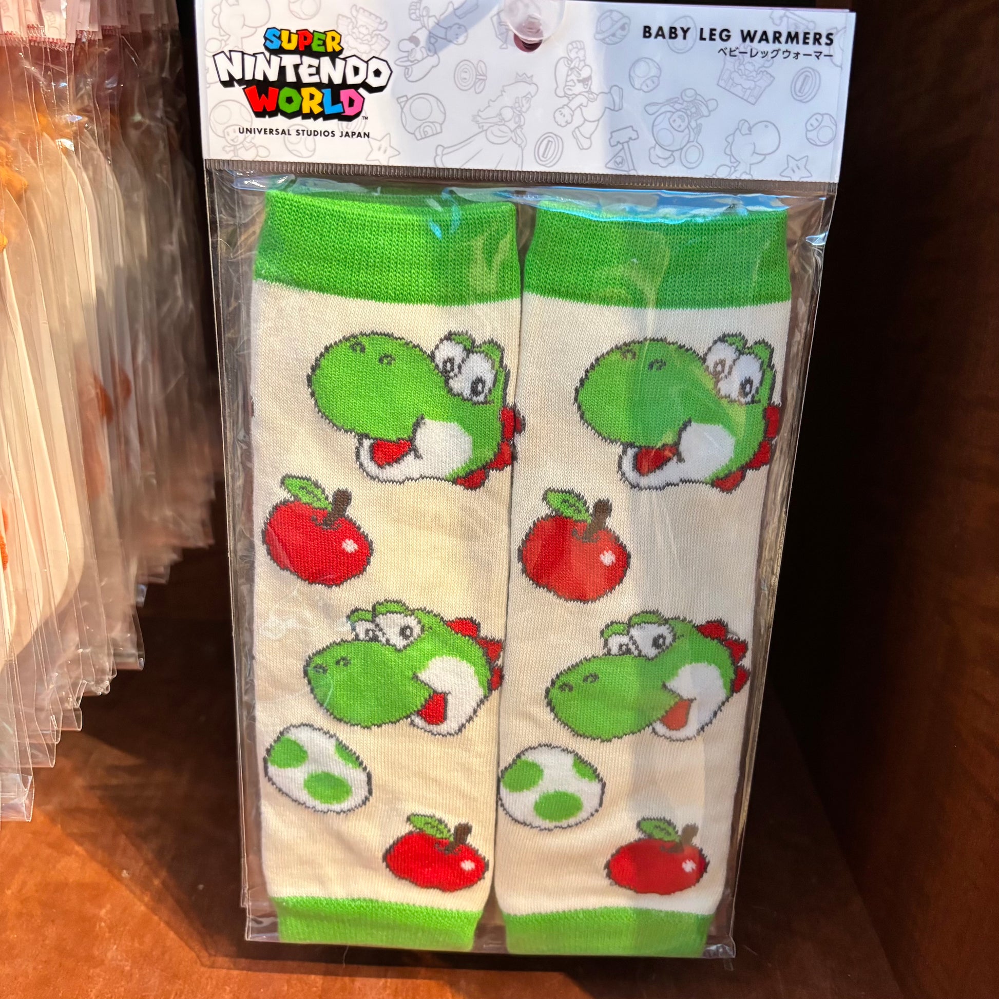 USJ Yoshi Baby Leg Warmers