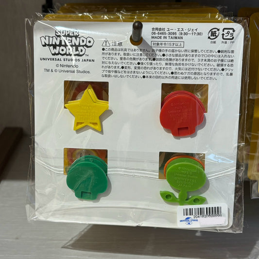 【Order】USJ Mario Clip Set