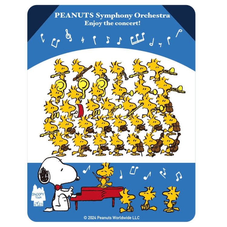 【Pre-order】Woodstock Fair "PEANUTS Symphony Orchestra Enjoy the concert!" - Stationery