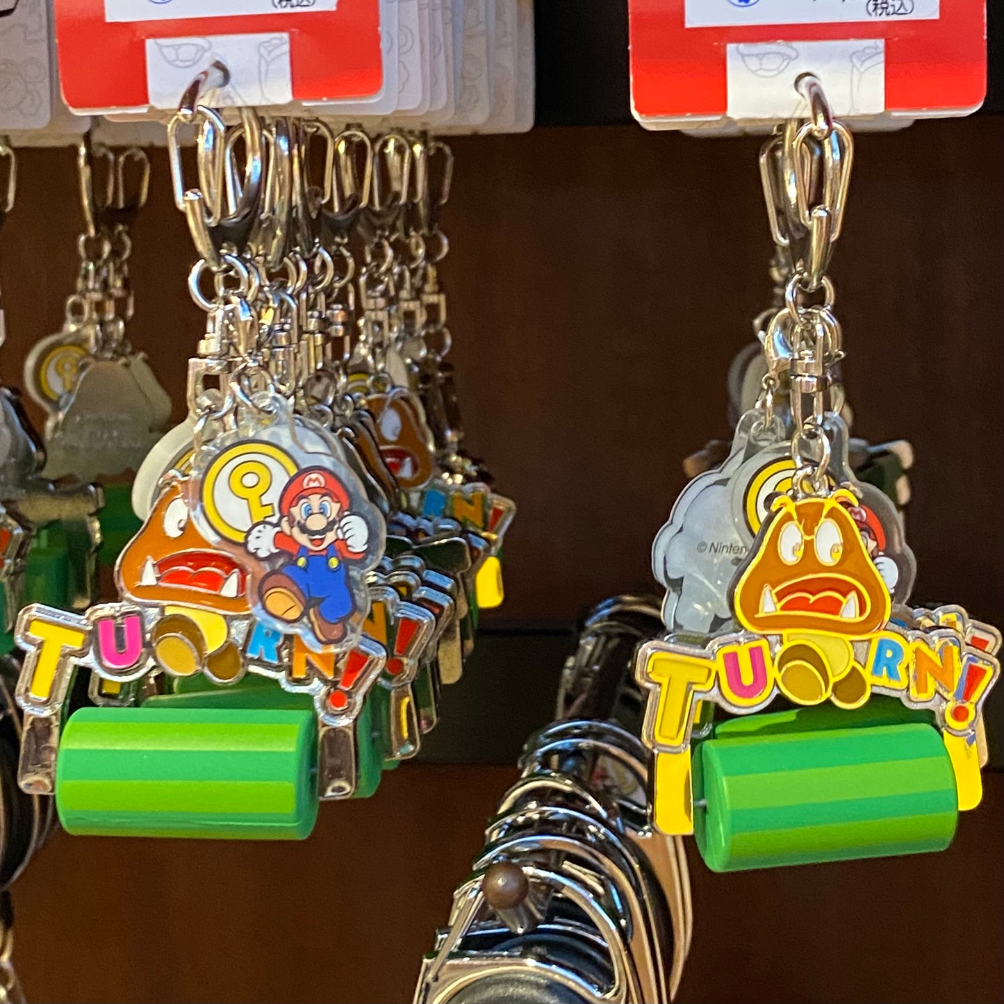 【訂貨】USJ 任天堂世界 敵人系列 Mario & 栗寶寶 鑰匙扣