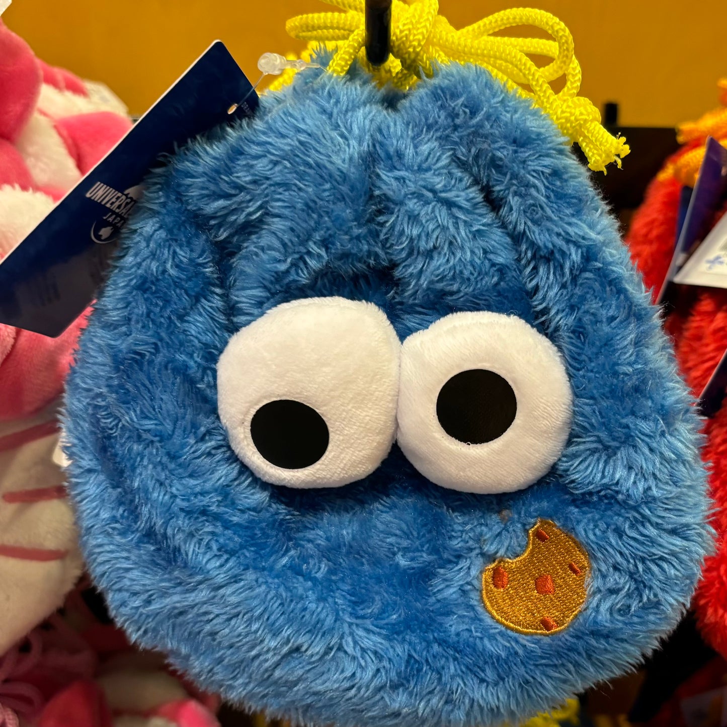 USJ 芝麻街 Cookie Monster 索繩袋
