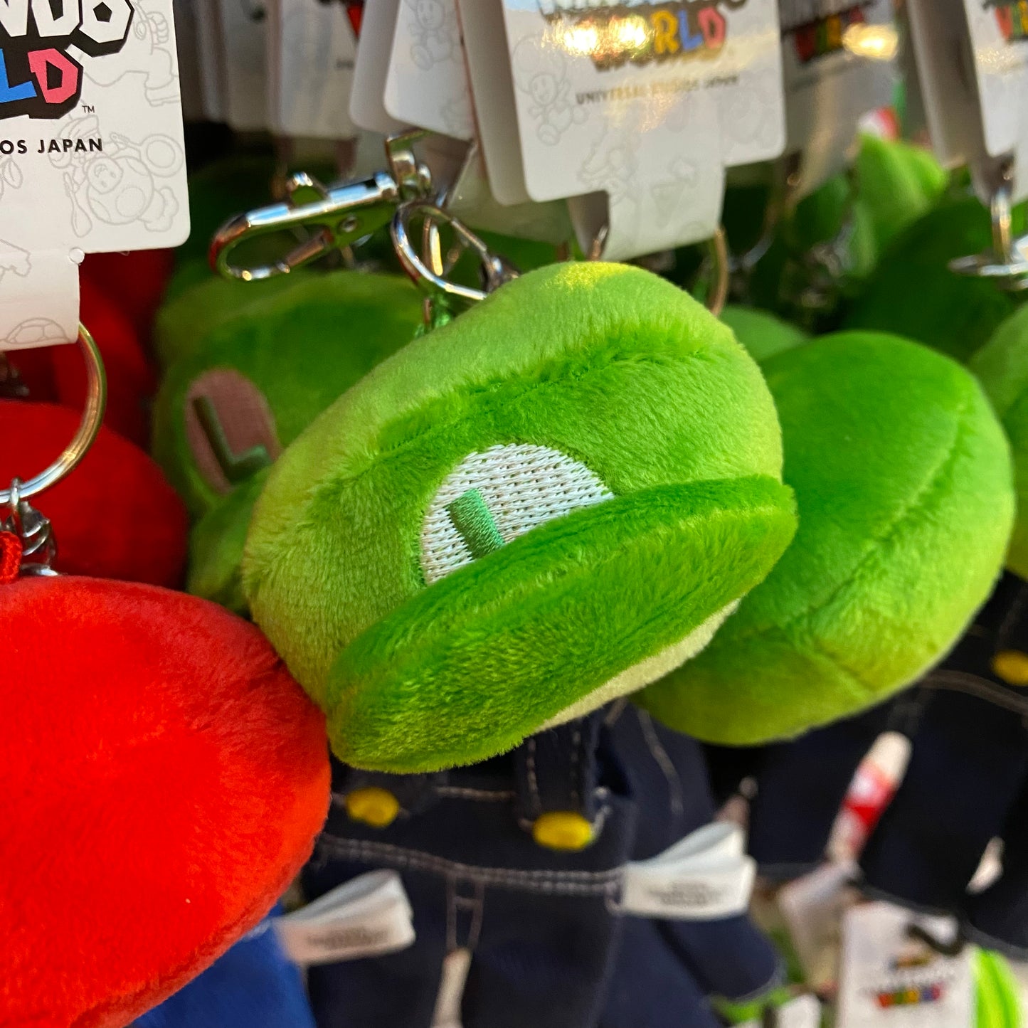 【訂貨】USJ Mario & Luigi 工人褲連帽子 Keychain