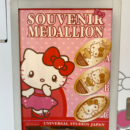 【Order】USJ Hello Kitty Coin Commemorative Coin / Coin Press Souvenir