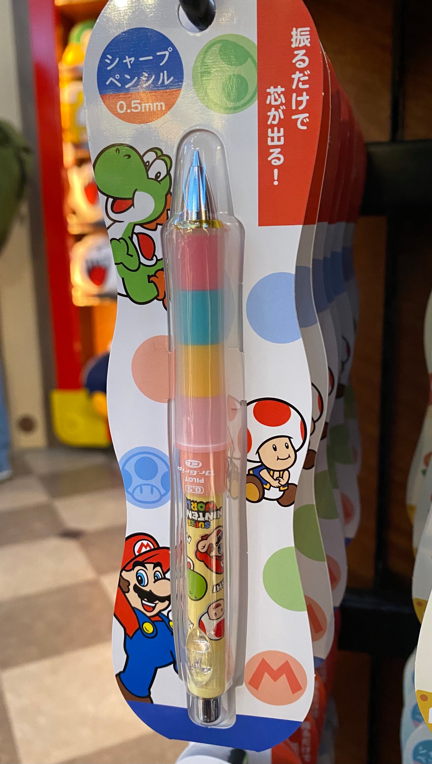 【訂貨】USJ Mario  x Dr. Grip 鉛芯筆