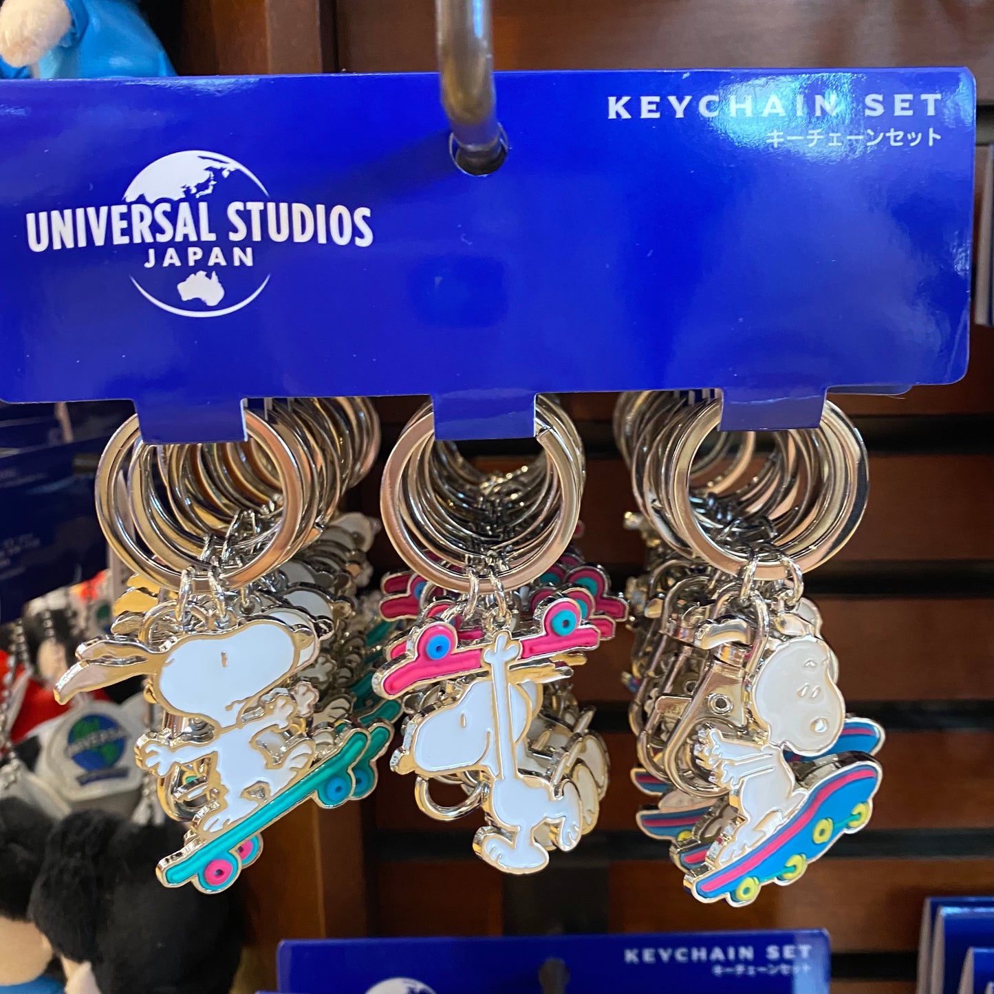 【訂貨】USJ Snoopy Sports Keychain Set