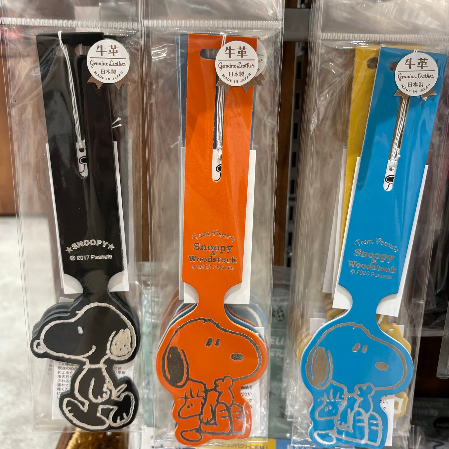 【Order】Snoopy genuine leather luggage tag