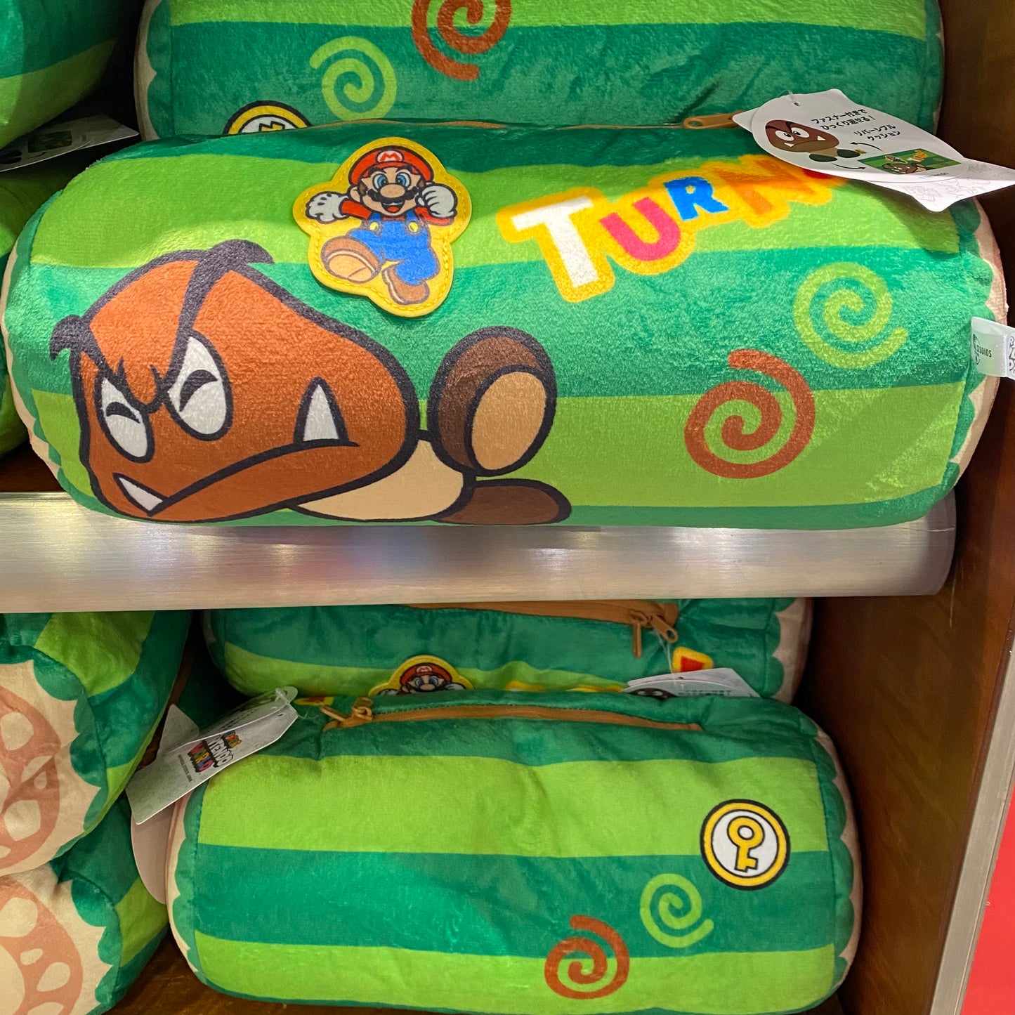 【訂貨】USJ Nintendo World 栗寶寶雙面豆豆 Cushion