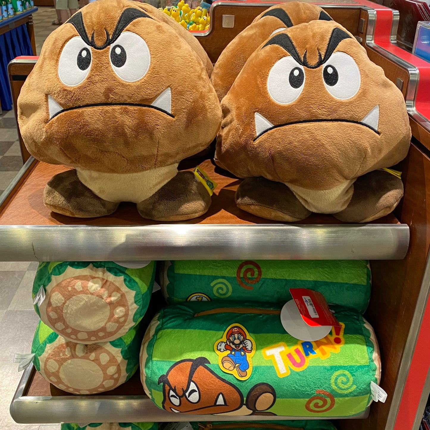 【訂貨】USJ Nintendo World 栗寶寶雙面豆豆 Cushion