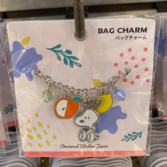 【Order】USJ Snoopy Fruit Series- Bag Charm