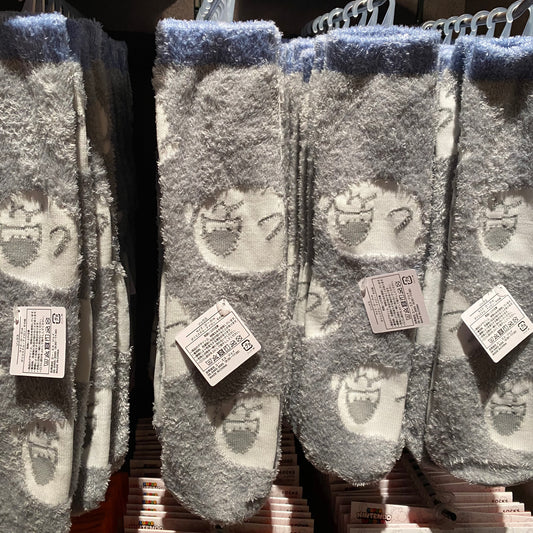 [Order] USJ Mario Ghost Boo Mid-calf Socks