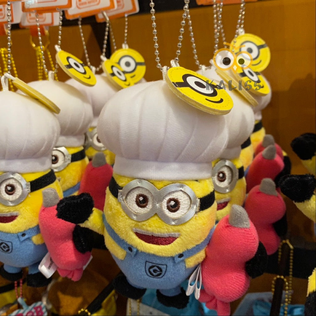 【Order】USJ Chef Minions Plush Chain