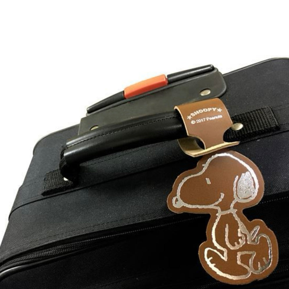 【Order】Snoopy genuine leather luggage tag