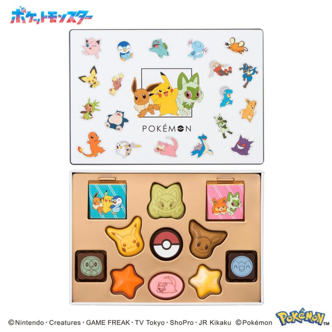 【預訂｜2月】Pokemon 情人節朱古力（長方盒）