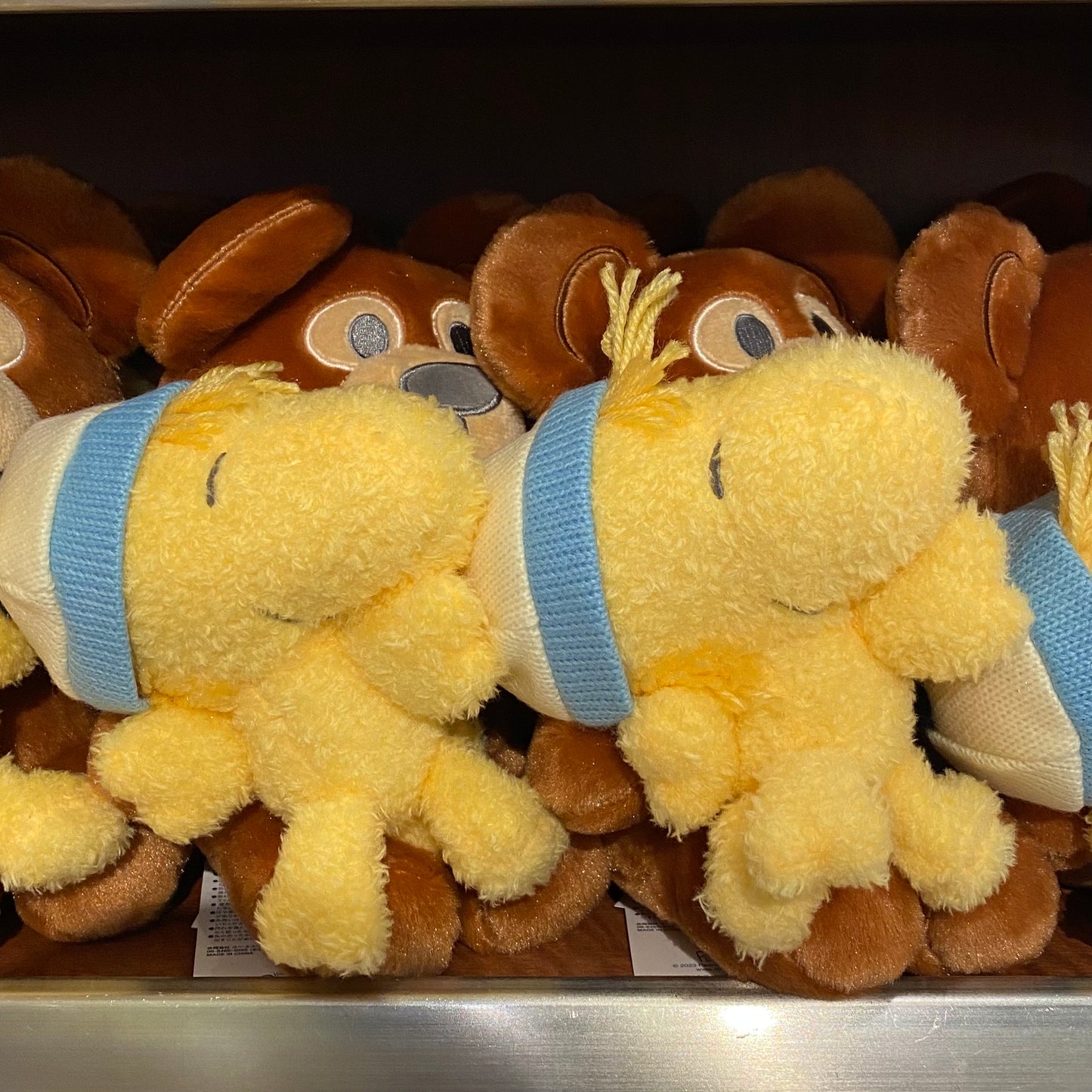 【Order】USJ PEANUTS Christmas Series- Woodstock & Bear Plush Dolls