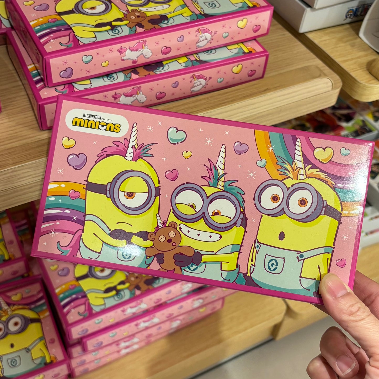 【Pre-order｜Feb】Valentine's Day Limited - Minions Assorted Chocolate Rectangular Paper Box（8pcs）｜Cut-Off：Jan20