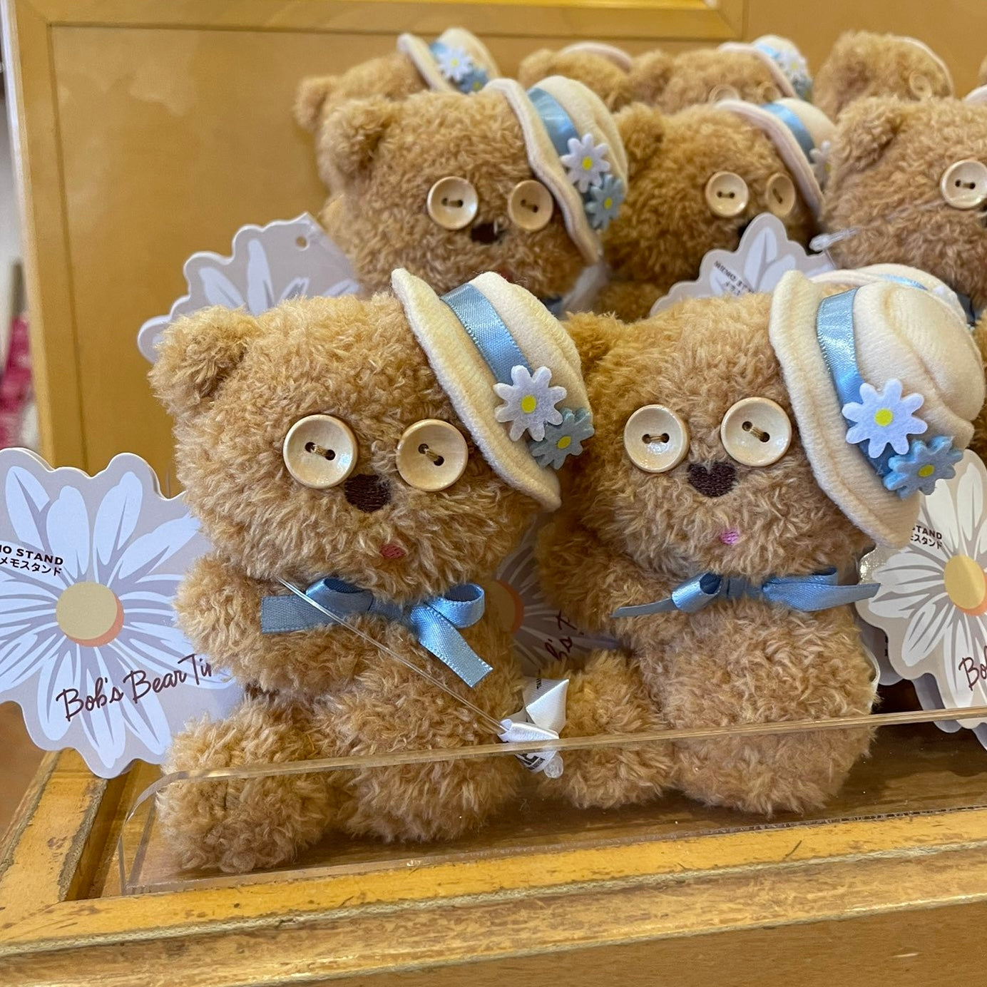 [In-Stock] USJ Tim Bear Spring and Summer Daisy Series - Plush Memo Stand