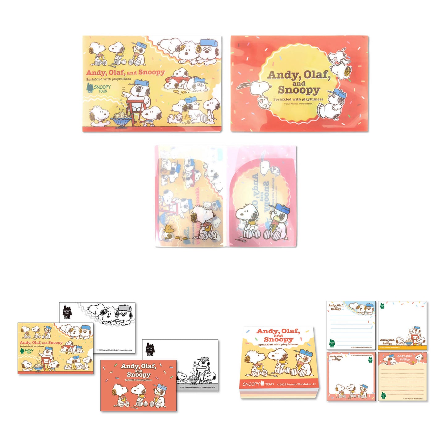 【Pre-order】Snoopy Town Brother Fair 2025 - Stationery