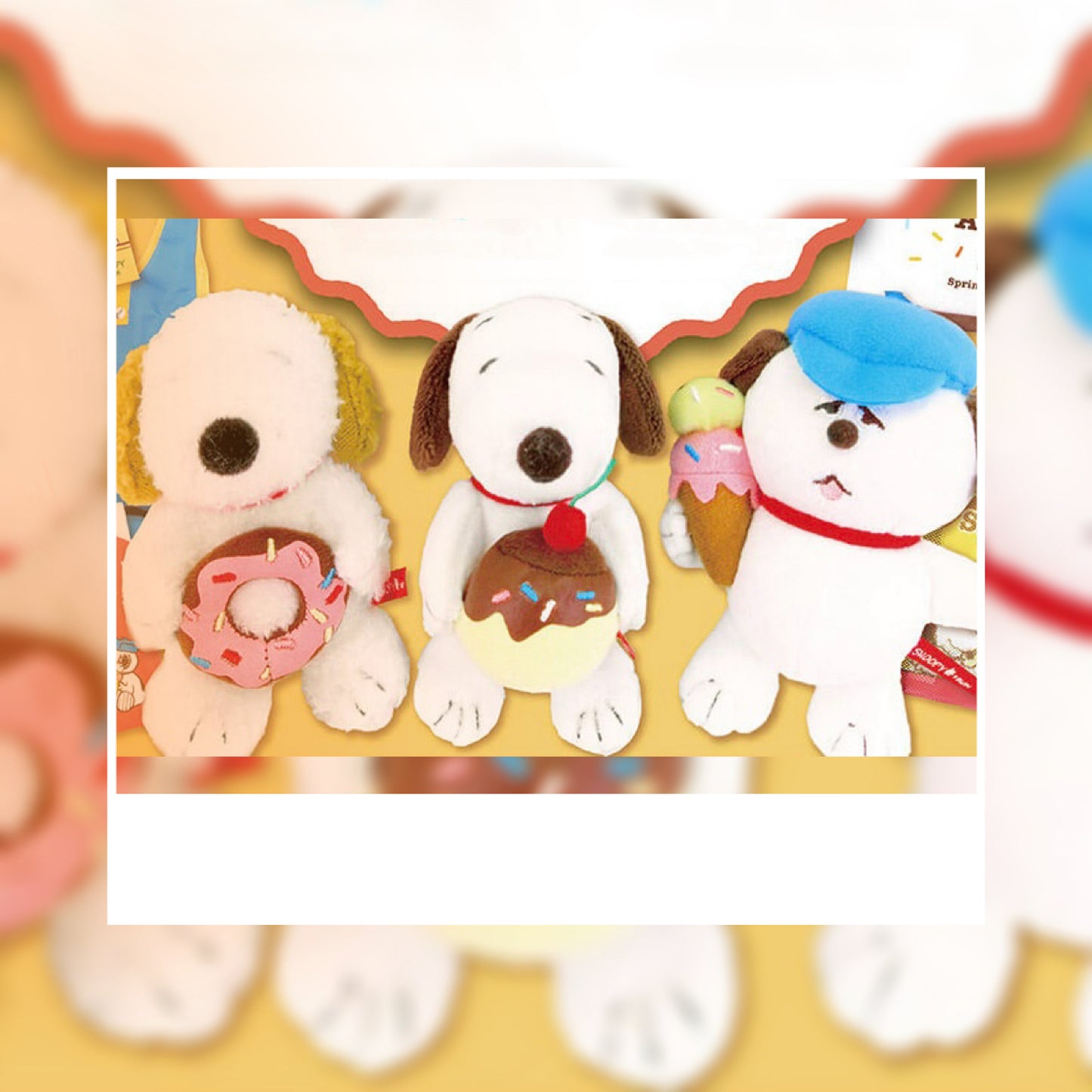 【Pre-order】Snoopy Town Brother Fair 2025 - Plush chain