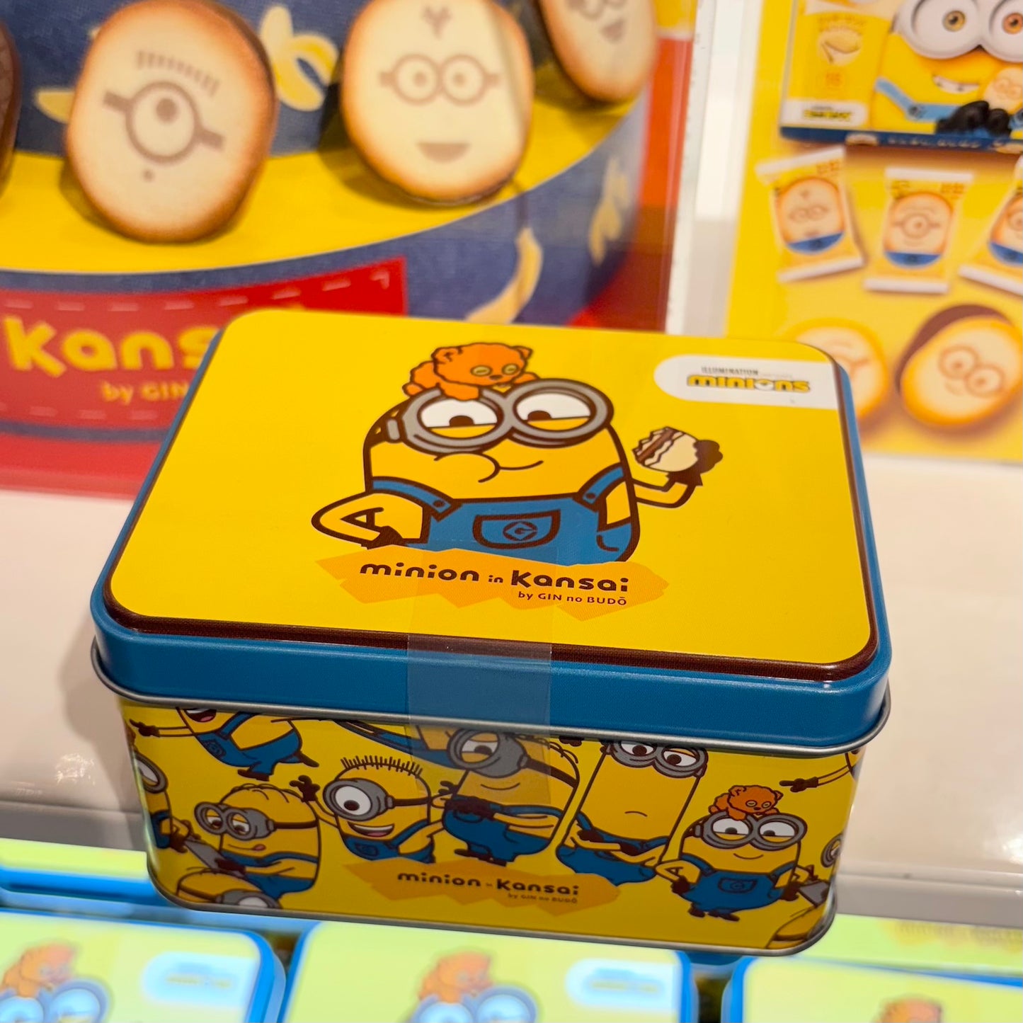 Minion in Kansai 香蕉朱古力夾心餅 (鐵盒裝)