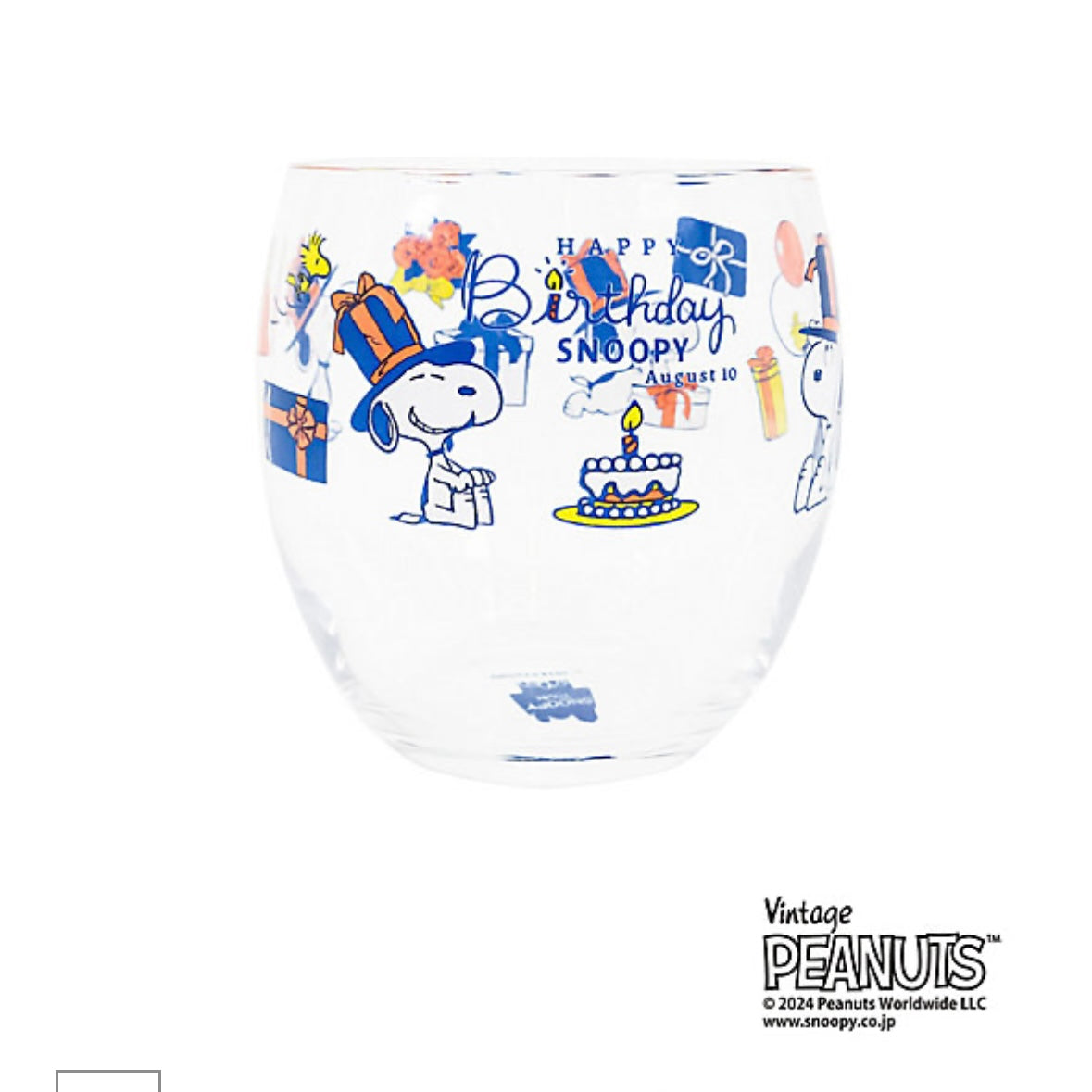 【Order】Snoopy Birthday Festival 2024 Glass Tableware