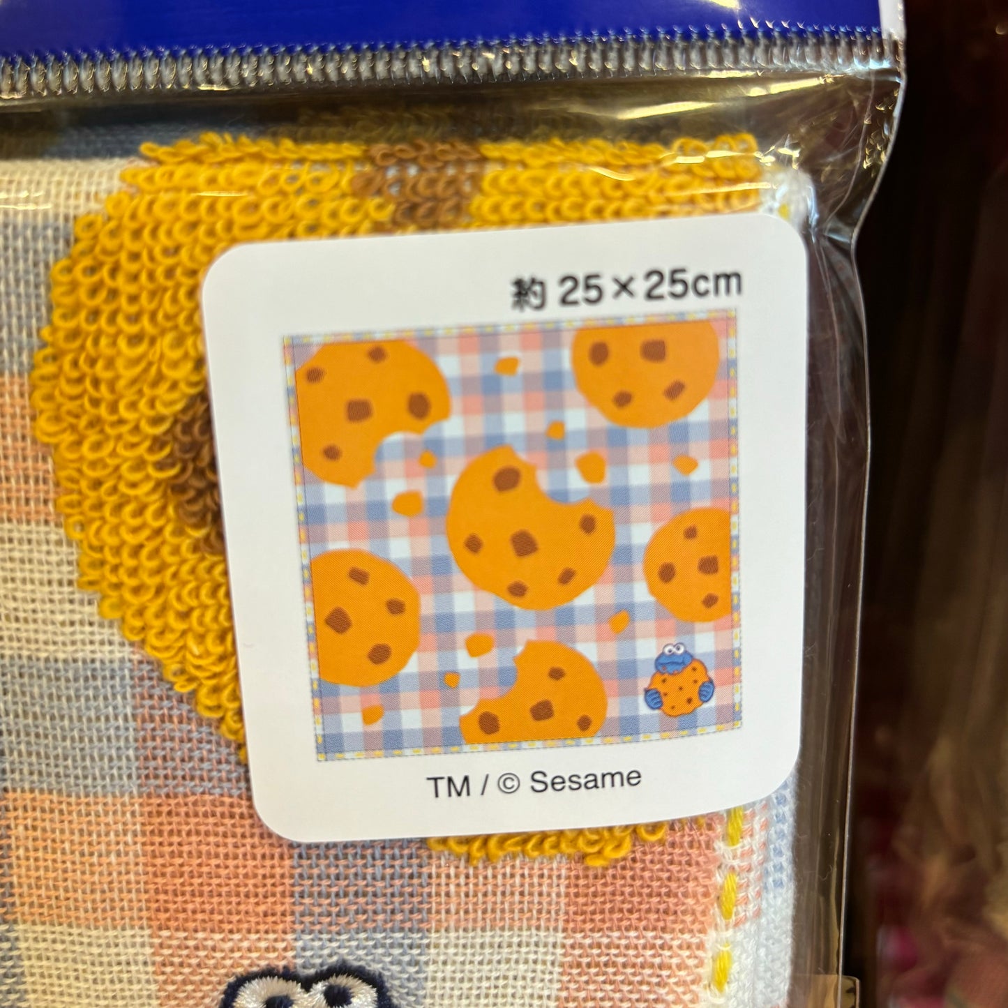 [Order] USJ Sesame Street Cookie Monster Mini Towel