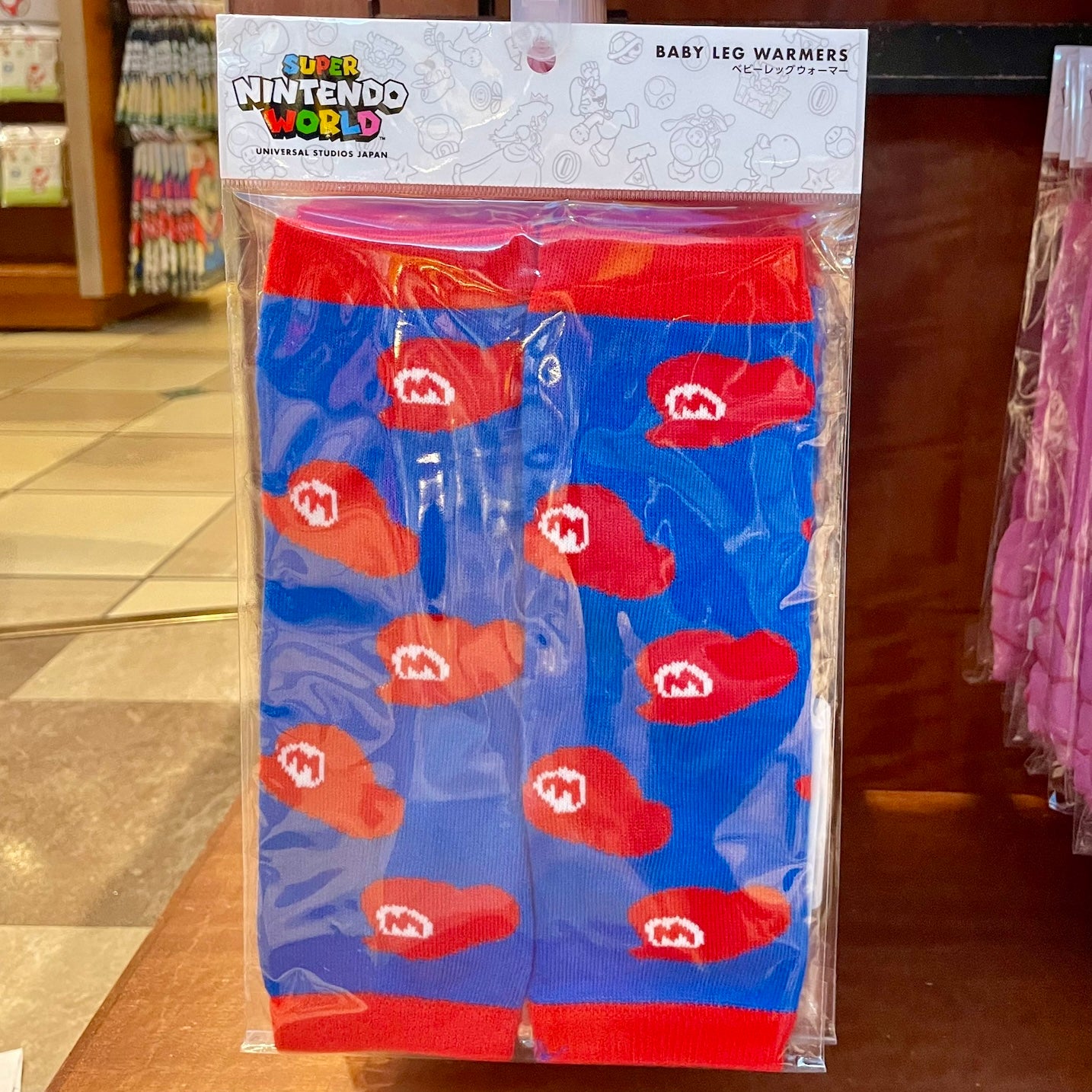 USJ Mario Baby Leg Warmers