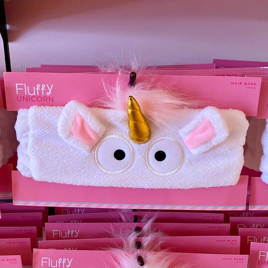 【訂貨】USJ 獨角獸 Fluffy Unicorn 洗臉髮帶