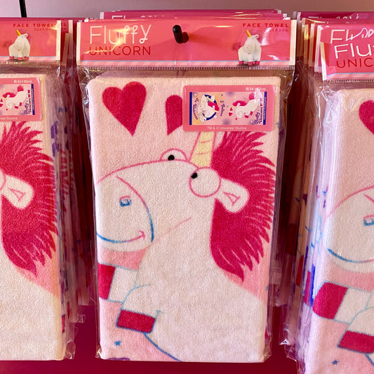 【Order】USJ Fluffy Unicorn Face Towel