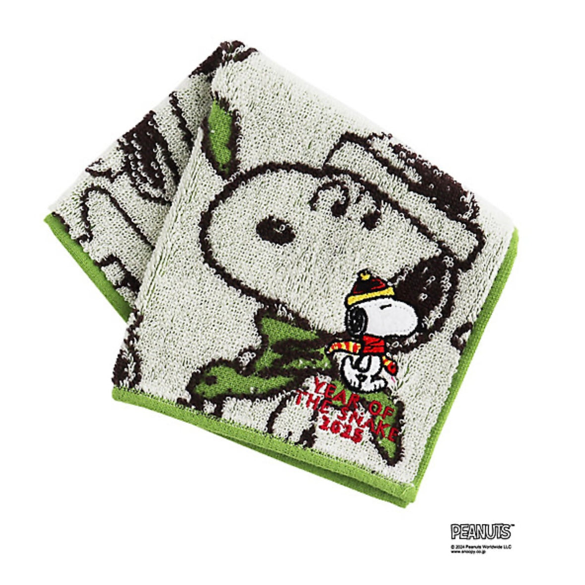 【預訂｜9月】Snoopy 蛇年生肖系列 毛巾（3色）