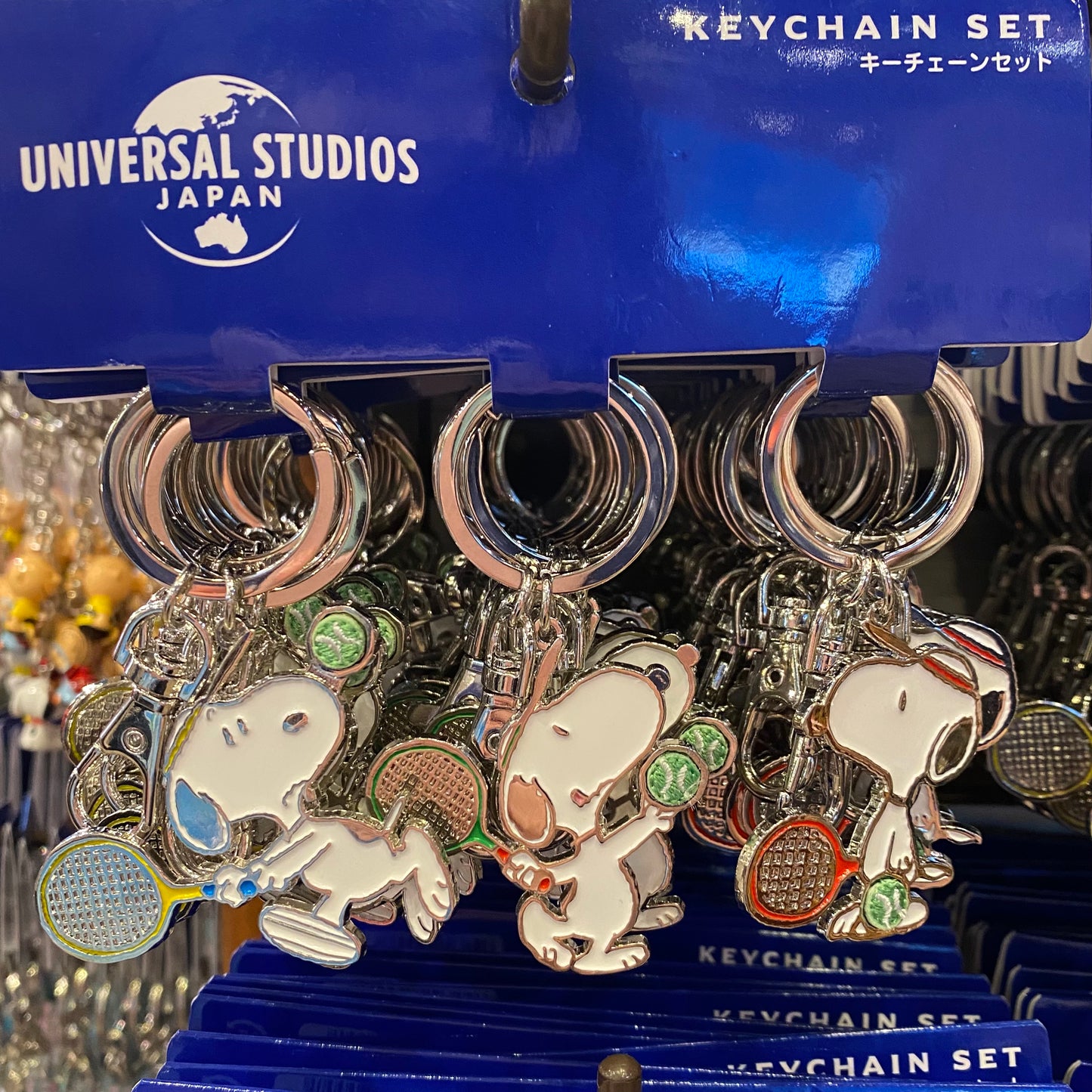 【Order】USJ Snoopy Sports Keychain Set