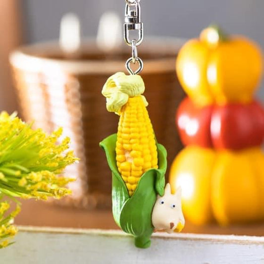 [Order] My Neighbor Totoro Vegetables and Fruits Series - Little Totoro Corn Keychain
