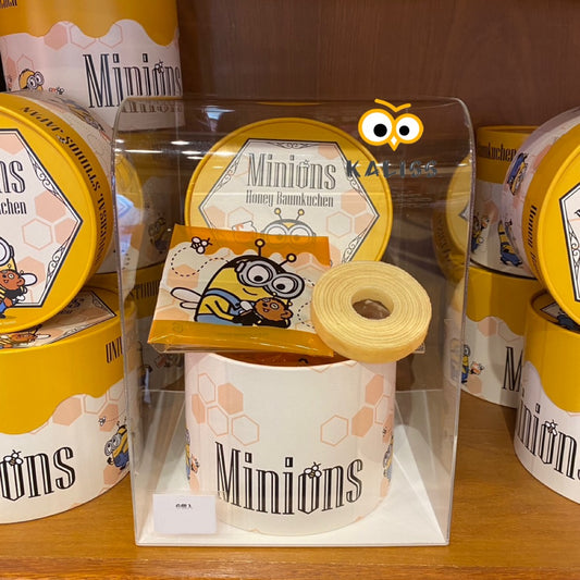 【訂貨】USJ Minions Bob & Tim 蜂蜜年輪蛋糕