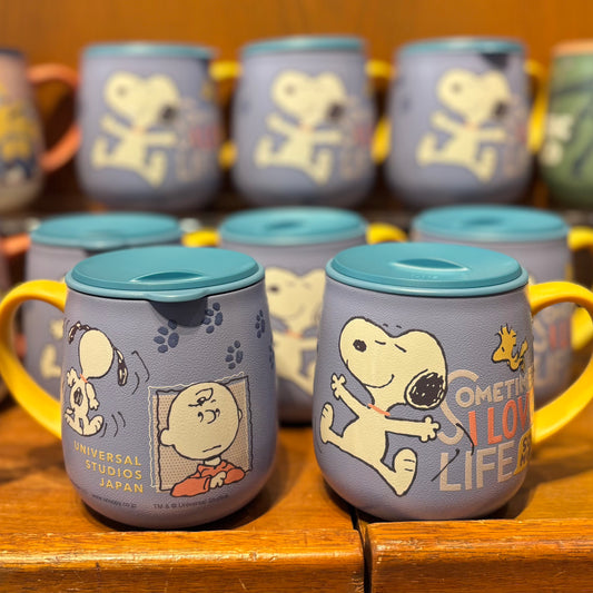 USJ Snoopy & Charlie Brown 保溫杯 隨行杯 馬克杯