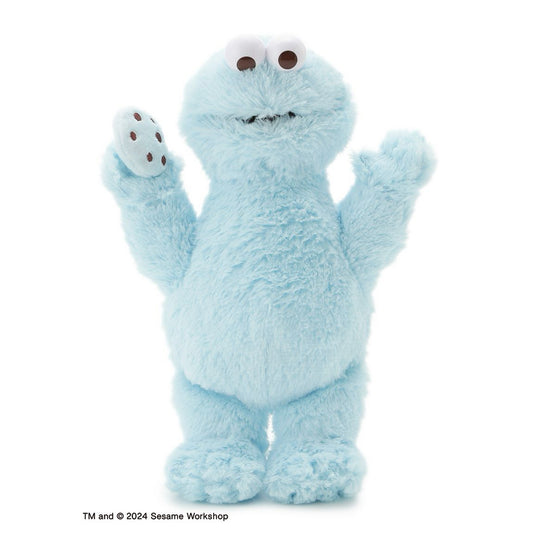 Mint Blue 冰涼藍 Cookie Monster 公仔