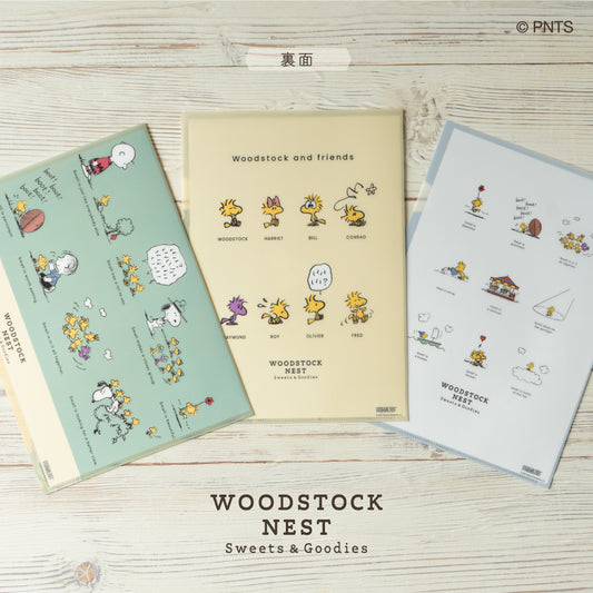 Woodstock Nest A4 Clear File